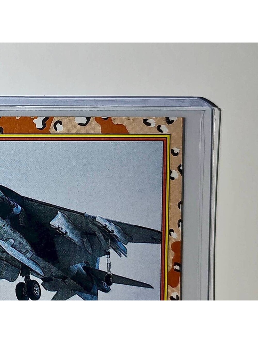 The Amazing AV-8B Harrier 1991 Topps Desert Storm #32 Card - Picture 4 of 10